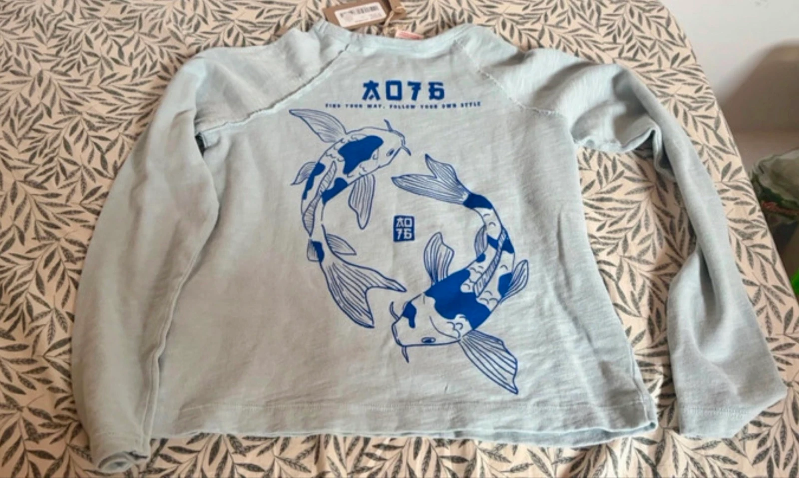 Sudadera AO76 koi nueva con etiqueta